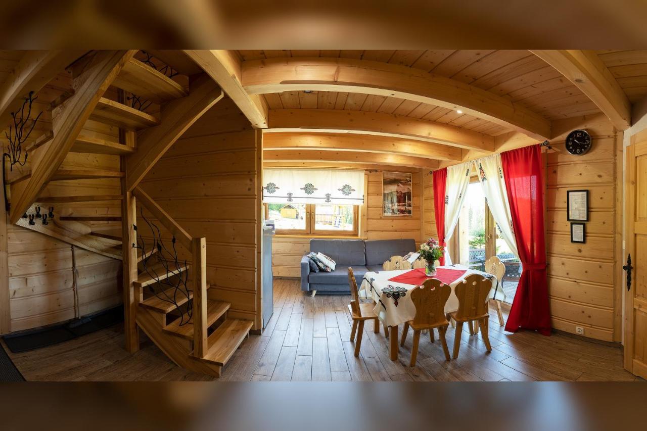 Witowianskie Domki Z Kominkiem, Jacuzzi I Sauna Dzianisz Exterior photo