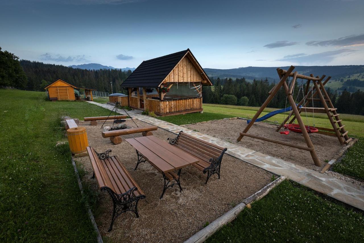Witowianskie Domki Z Kominkiem, Jacuzzi I Sauna Dzianisz Exterior photo