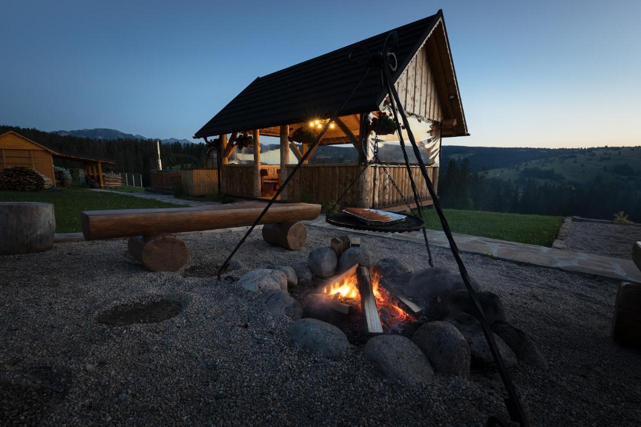 Witowianskie Domki Z Kominkiem, Jacuzzi I Sauna Dzianisz Exterior photo