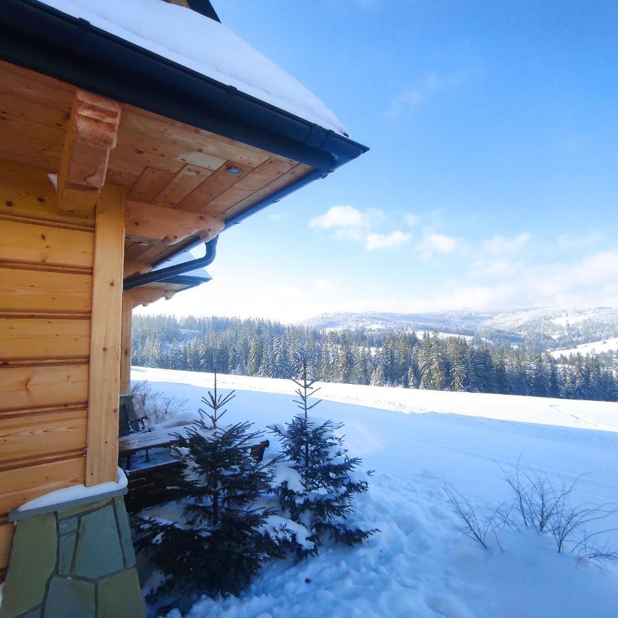 Witowianskie Domki Z Kominkiem, Jacuzzi I Sauna Dzianisz Exterior photo