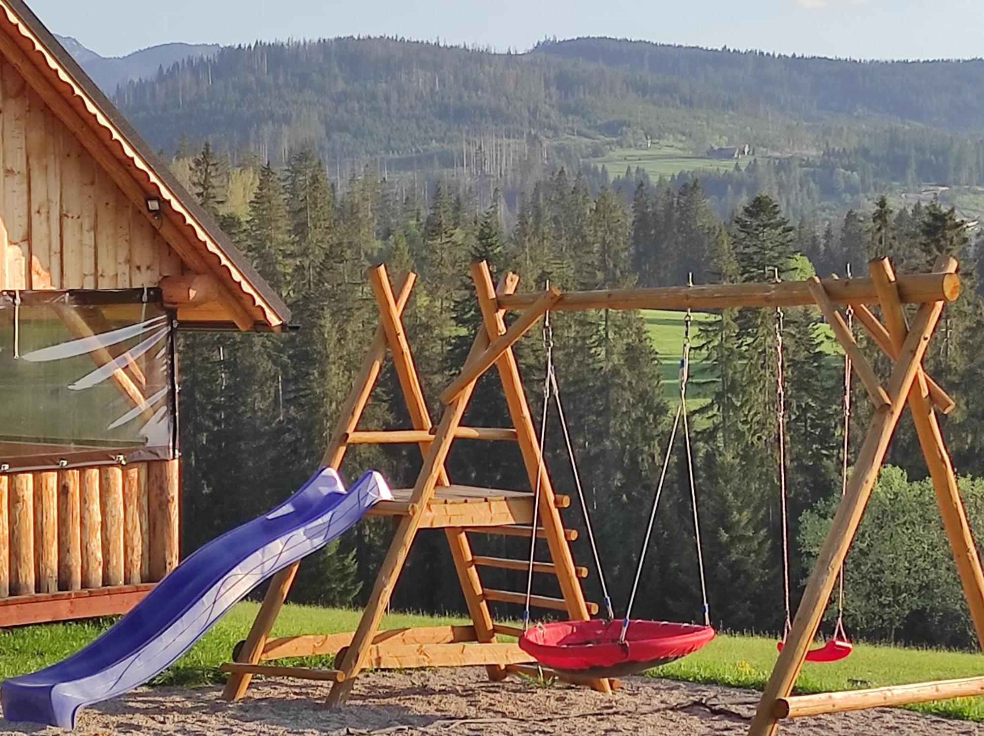 Witowianskie Domki Z Kominkiem, Jacuzzi I Sauna Dzianisz Exterior photo
