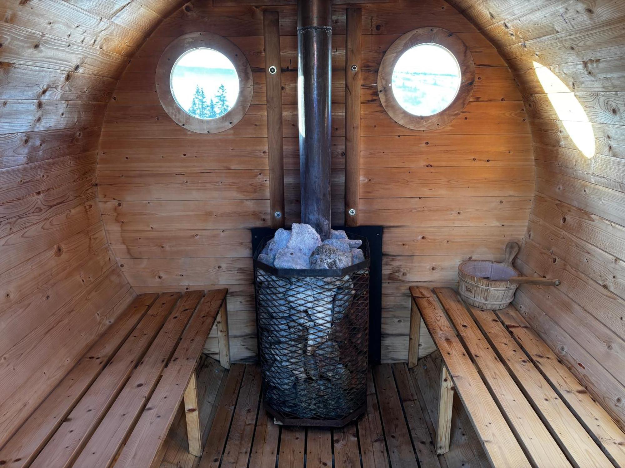 Witowianskie Domki Z Kominkiem, Jacuzzi I Sauna Dzianisz Exterior photo