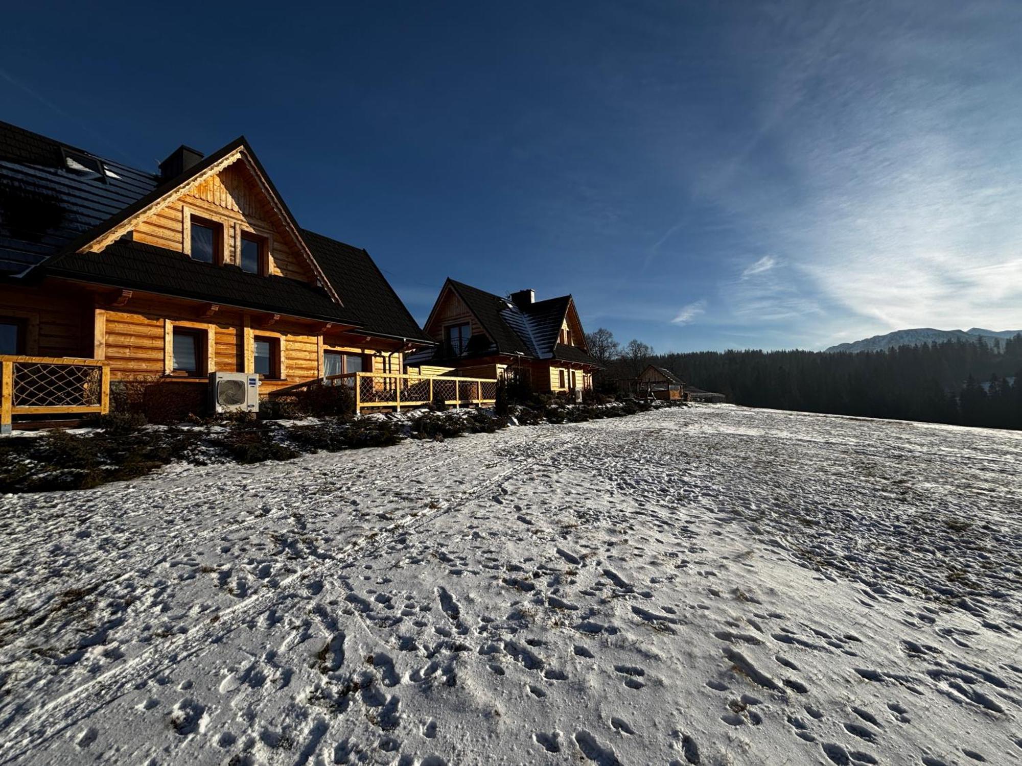 Witowianskie Domki Z Kominkiem, Jacuzzi I Sauna Dzianisz Exterior photo