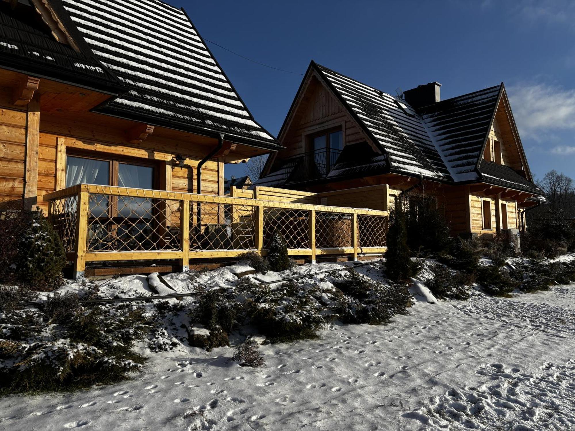 Witowianskie Domki Z Kominkiem, Jacuzzi I Sauna Dzianisz Exterior photo