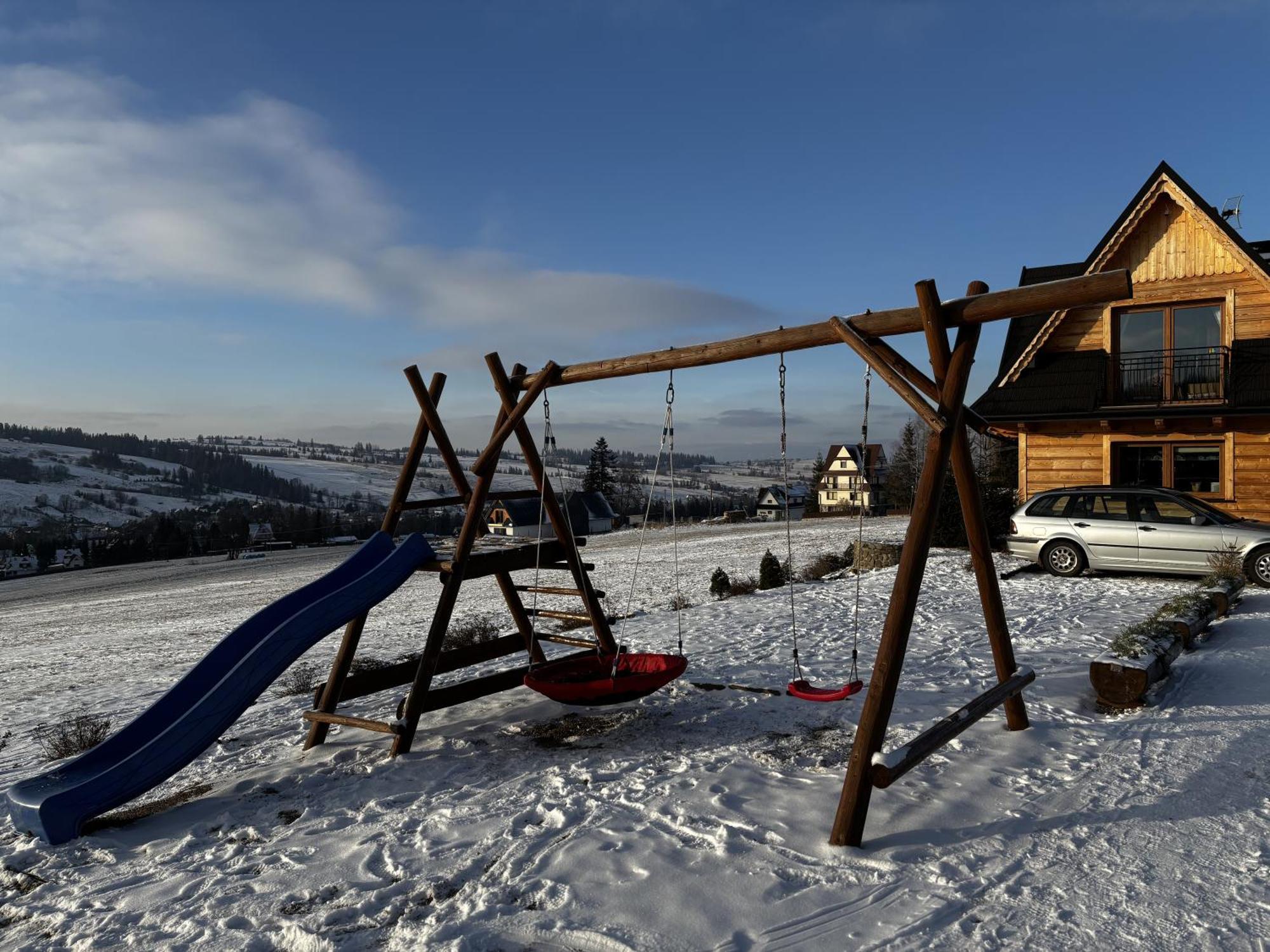 Witowianskie Domki Z Kominkiem, Jacuzzi I Sauna Dzianisz Exterior photo